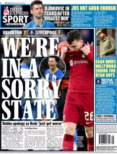 Express Sport – We’re in a sorry state 