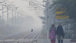 Chaos in northern India as cold snap hits 