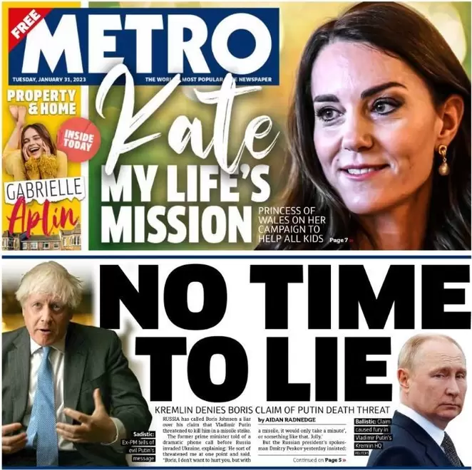 Metro - No time to lie