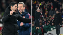 Roy Keane defends Mikel Arteta’s touchline antics as Arsenal boss reacts to yellow card