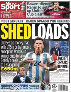 Mirror Sport – Shedloads 