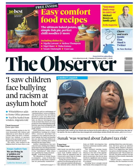 The Observer – ‘I saw children face bullying and racism at asylum hotel’ 