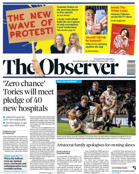 The Observer – ‘Zero chance’ Tories will meet pledge of 40 new hospitals 