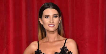 Emmerdale star Charley Webb reunites with co-stars for 35th birthday