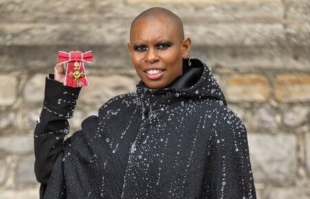 Skunk Anansie’s Skin receives OBE from King Charles III in wonderfully wacky outfit and she couldn’t be more loved