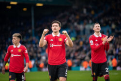 Harry Maguire says it is a ‘pleasure’ to play with Man Utd star after Leeds win