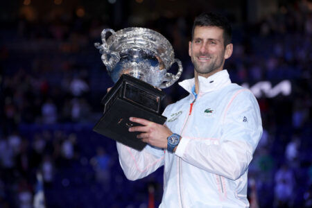 Novak Djokovic won Australian Open with 3cm hamstring tear