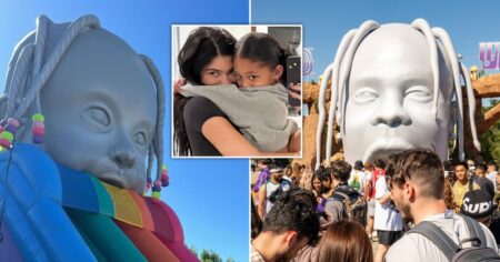 Backlash for Kylie Jenner as she hosts Astroworld-themed birthday party for Aire and Stormi after tragedy that killed 10 people