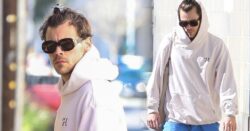 Harry Styles looks stern as he’s seen for first time since Grammys backlash at LA gym