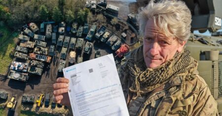 British man who sells tanks to Ukraine has bank account shut down by Barclays