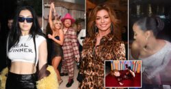 Charli XCX enjoys raucous Brit Awards after-party scene in ‘real winner’ T-shirt alongside Lewis Capaldi, Shania Twain and a twerking Maya Jama