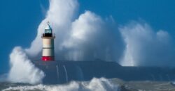 Storm Otto smashes into UK with 75mph winds and heavy rains