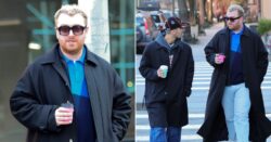 Sam Smith steps out in West Village with rumoured boyfriend Christian Cowan following frightening heckling incident