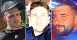 Three men killed in crash in seaside town named as families pay tribute