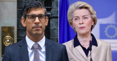 Rishi ‘on cusp’ of Northern Ireland post-Brexit deal with EU boss to fly to UK