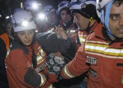 Two women rescued from rubble five days after Turkey earthquake as death toll nears 25,000