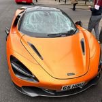 McLaren supercar worth £225,000 damaged after man stamps on it while parked