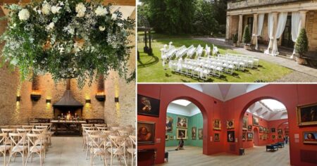 The 10 most Instagrammed wedding venues across the UK have been revealed