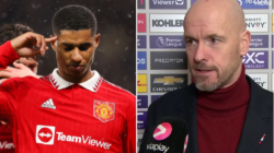 ‘My bad!’ – Erik ten Hag shuts down interviewer over Marcus Rashford right-wing criticism