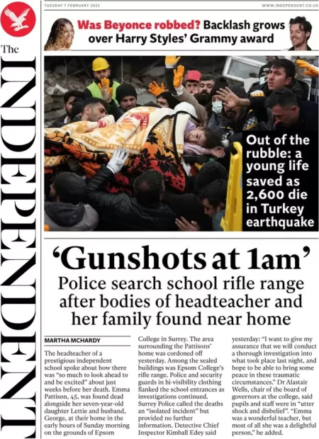 The Independent – Gunshots at 1am 
