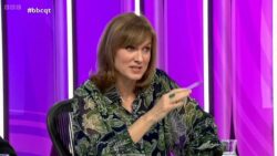 BBC defends Fiona Bruce over backlash presenter ‘trivialised Stanley Johnson’s domestic abuse’