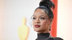 Rihanna shares snaps of growing baby bump as she tucks into some tasty looking pasta