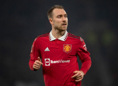 Erik ten Hag offers positive Christian Eriksen update with Manchester United star recovering from ankle injury