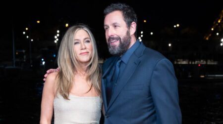 Adam Sandler and Jenifer Aniston remember weirdly specific details about the day they met 30 years ago