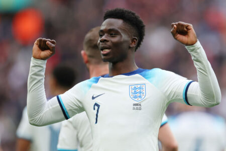 Bukayo Saka has added ‘ruthless’ side to his game, says Gareth Southgate