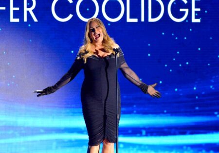 Jennifer Coolidge goes full Tanya McQuoid with iconic GLAAD speech and we couldn’t adore her more