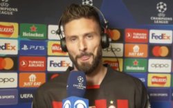 Olivier Giroud sends message to Tottenham fans after AC Milan dump Spurs out of Champions League