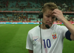 ‘I’m pretty sure it was a penalty!’ – Arsenal skipper Martin Odegaard reacts to Rodri’s late tackle