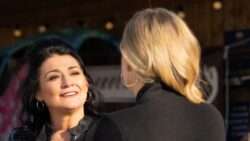 Emmerdale star Natalie J Robb reveals Moira and Charity conflict ahead of chaotic wedding