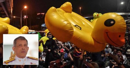 Man gets two years in jail for mocking Thai king with a rubber duck calendar