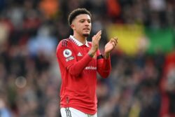 Jadon Sancho misses Manchester United’s FA Cup tie vs West Ham due to illness