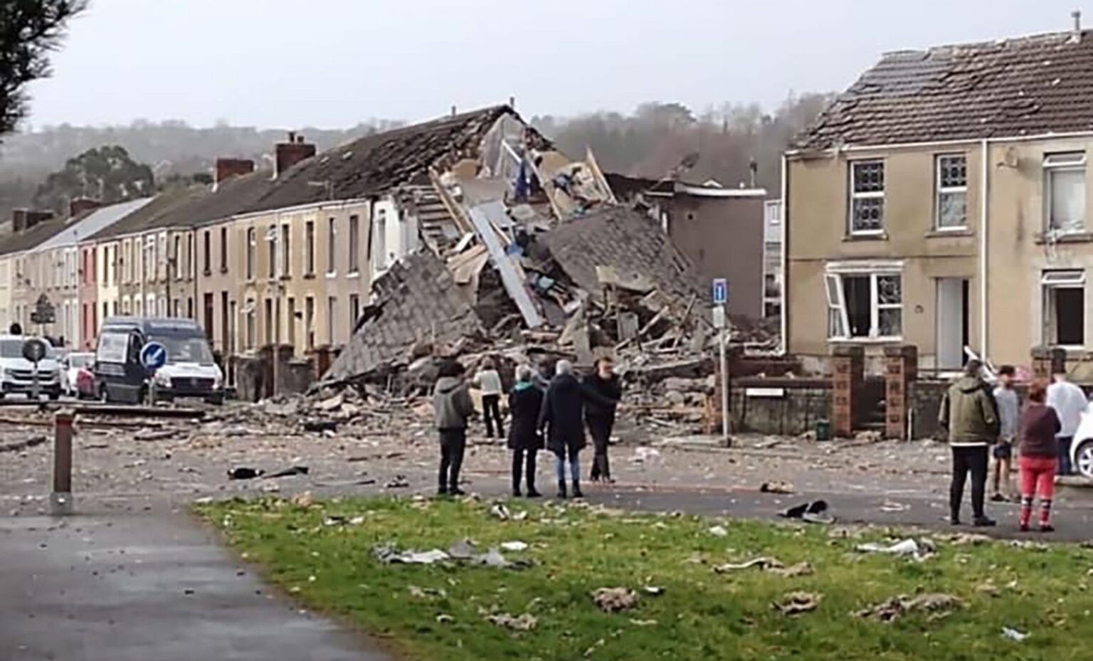 Police confirm body found after gas explosion in Swansea