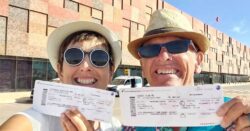 Globetrotting couple hits 1,500 airport goal on ‘magical’ trip to Sahara