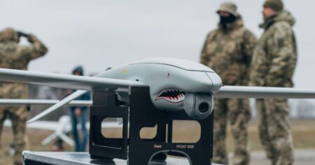 Wave of ‘shark’ drones deployed on Ukraine battlefield in ‘now or never’ moment