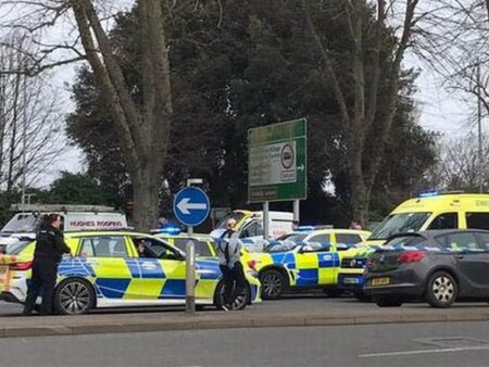 Four arrested after boy, 16, stabbed to death in broad daylight