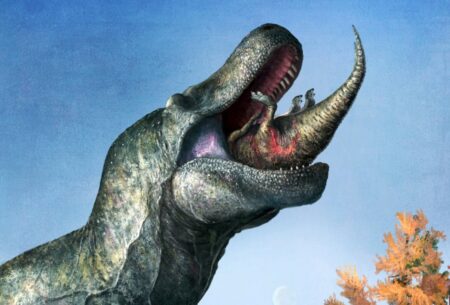 T-rex’s ‘ferocious’ fangs were hidden by lizard-like lips, say scientists