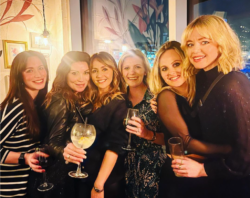 Coronation Street cast celebrate Alison King’s 50th with star packed night out