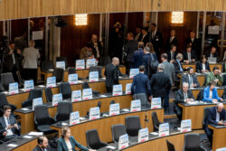 Austria’s far-right walk out during Zelensky speech 