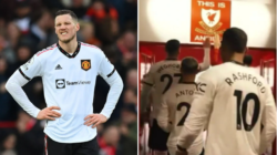 Man Utd striker Wout Weghorst reveals why he touched ‘This is Anfield’ sign after fierce criticism