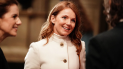 Geri Horner brings the spice to Commonwealth Day Service as brushes shoulders with royalty at Westminster Abbey ceremony