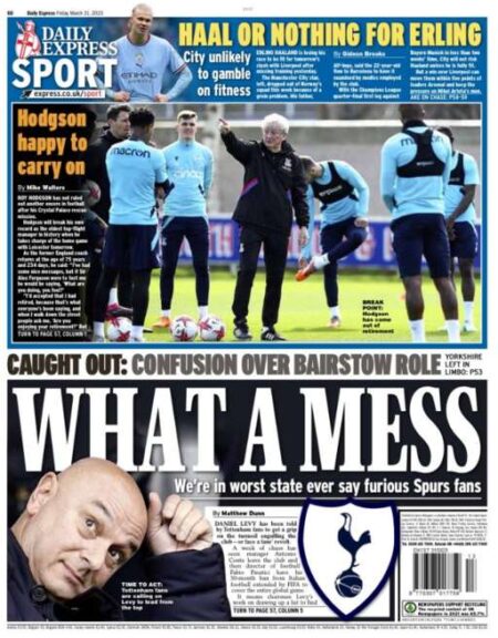 Express – ‘What a mess’