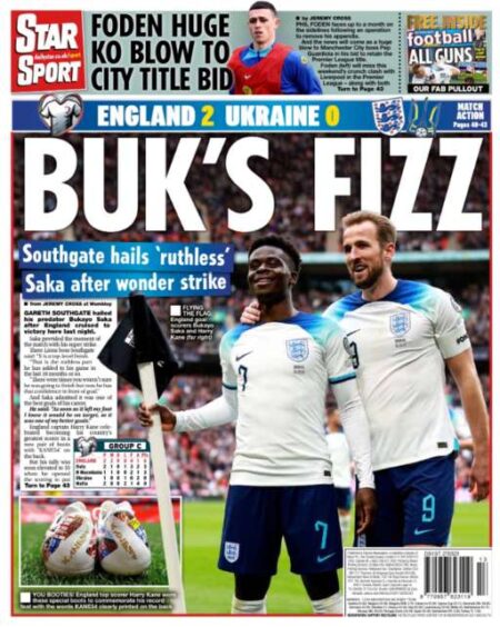 Daily Star – ‘Buk’s Fizz’