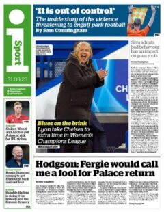 The  i – ‘Fergie would call me a fool for Palace return’