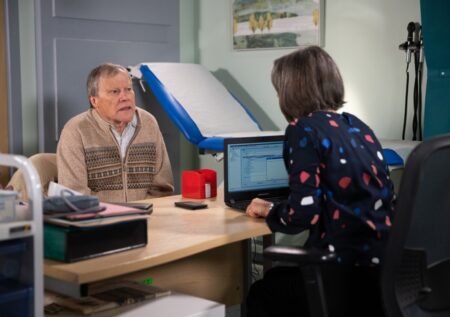 Coronation Street spoilers for April 19 2023: Roy suffers chest pains and Ryan goes missing