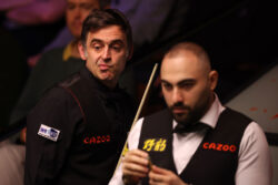 Hossein Vafaei reveals Ronnie O’Sullivan message after Crucible showdown