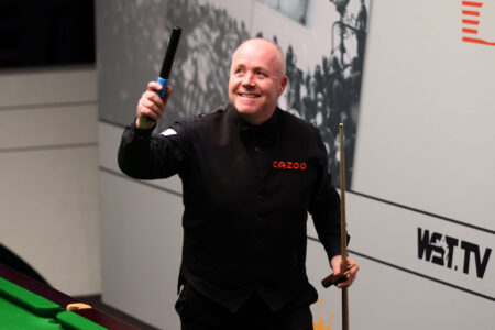 John Higgins thrilled with Kyren Wilson rout but slams ‘pathetic’ Crucible scheduling